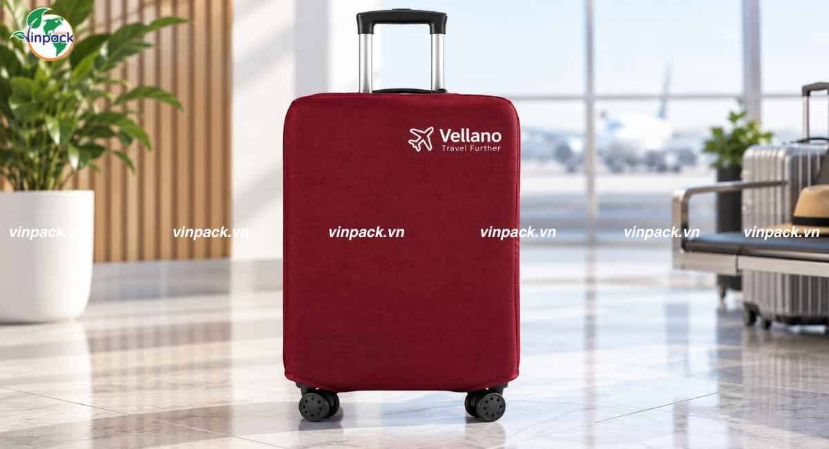 Mẫu túi vải không dệt bọc vali size 24 inch
