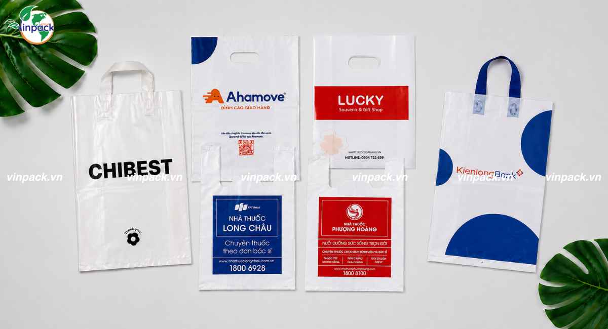 Tổng hợp các loại túi nilon Vinpack đã sản xuất