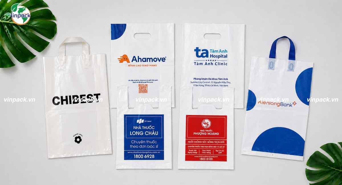 Tổng hợp các loại túi nilon được sản xuất tại Vinpack