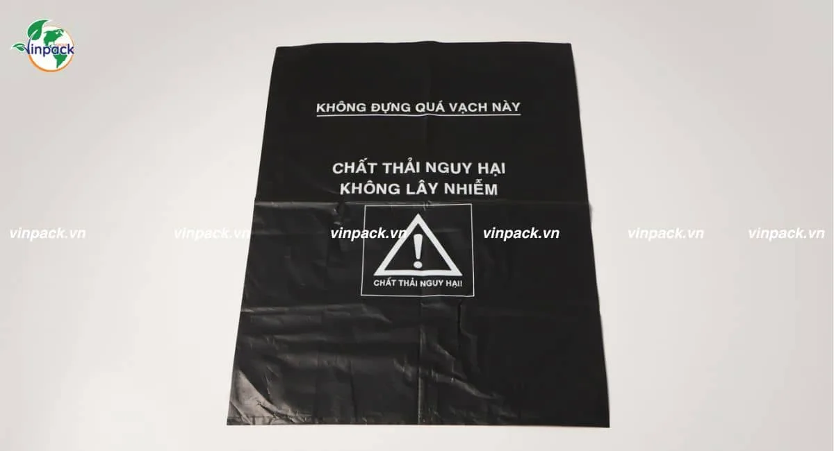 Túi đựng rác y tế in theo yêu cầu bệnh viện