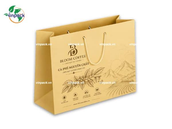 Túi giấy đựng cà phê