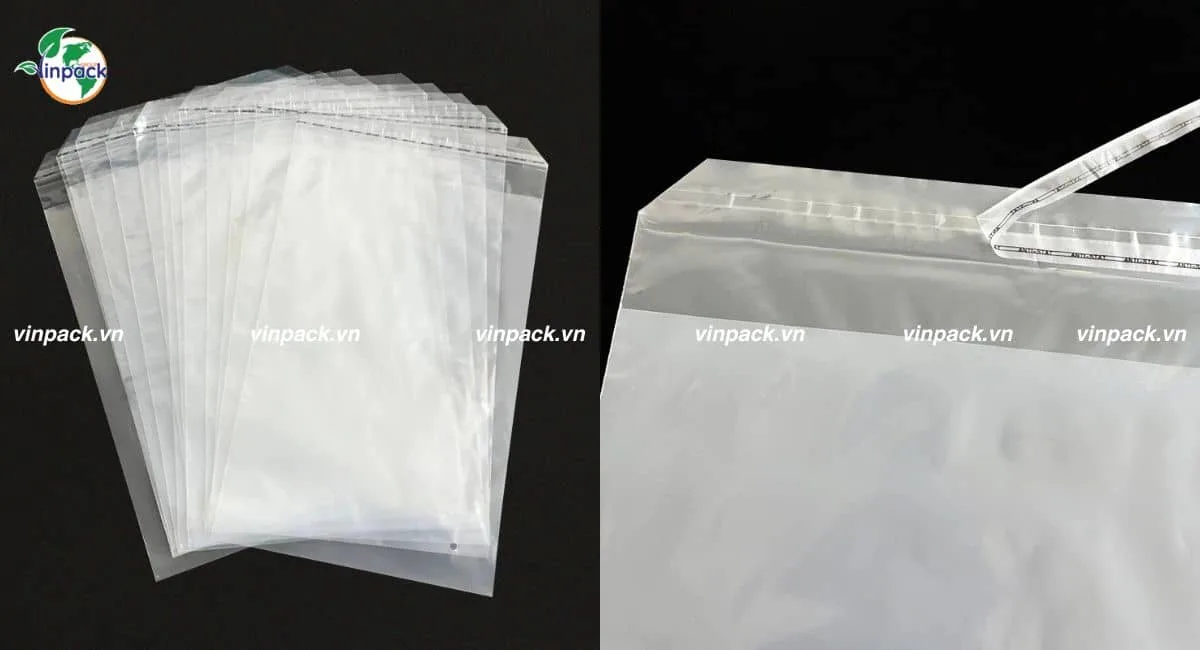 Túi HD dán miệng trơn đựng tài liệu hồ sơ