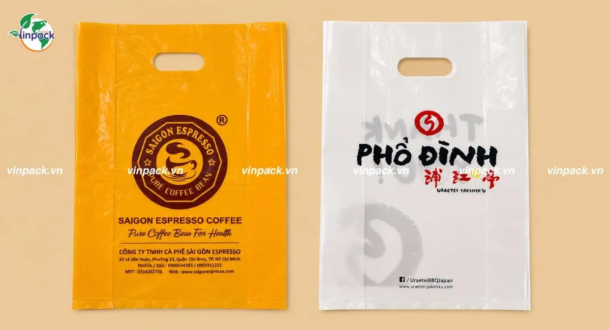 Mẫu túi hột xoài trong suốt in trục đồng 4 màu