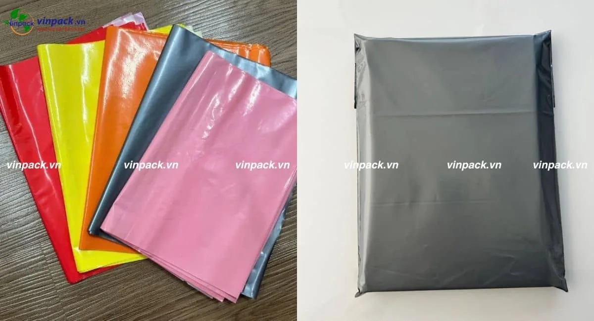 Túi niêm phong PE 1 lớp nhiều màu nhiều kích thước