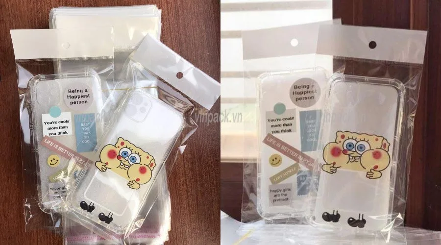 Túi OPP màng ngọc đựng điện thoại đa dạng kích thước