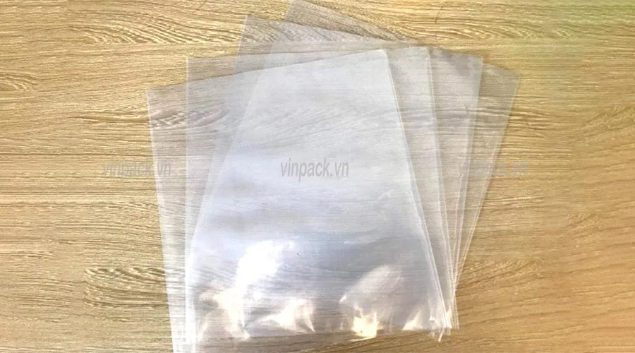 Túi PE đựng nước lèo có màu trắng trong dễ quan sát bên trong