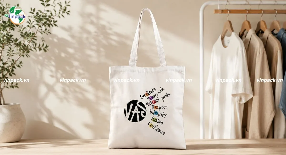 túi canvas vải bố