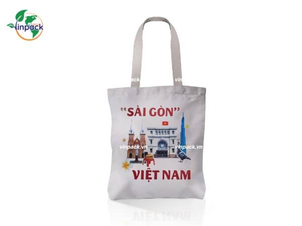 Túi vải bố canvas ngày 30/4