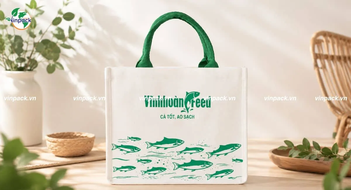 Mẫu túi vải đay quà tặng khách hàng