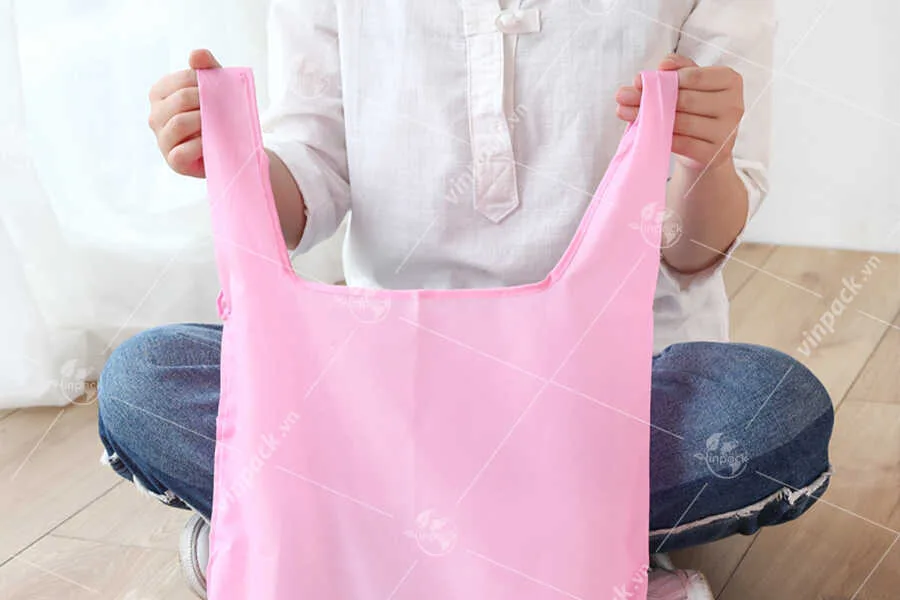 Túi vải dù T shirt sản xuất theo yêu cầu của khách hàng túi t-shirt vải dù, tui t shirt vai du