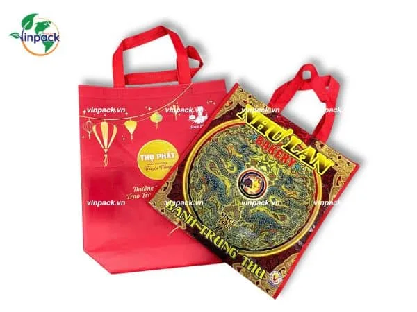 Túi Vải Không Dệt Đựng Bánh Trung Thu