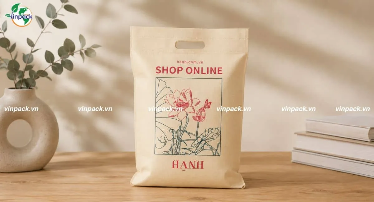 Túi vải không dệt đục lỗ xoài