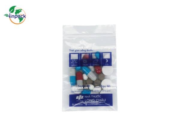 Túi zipper đựng thuốc