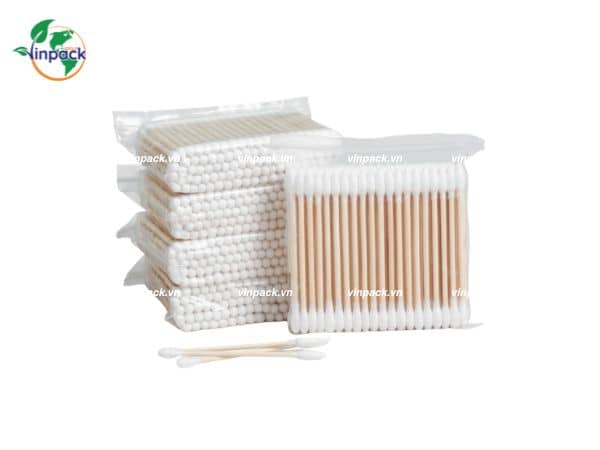 Túi zipper đựng tăm bông