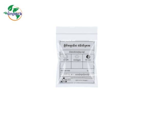 Túi zipper đựng thuốc