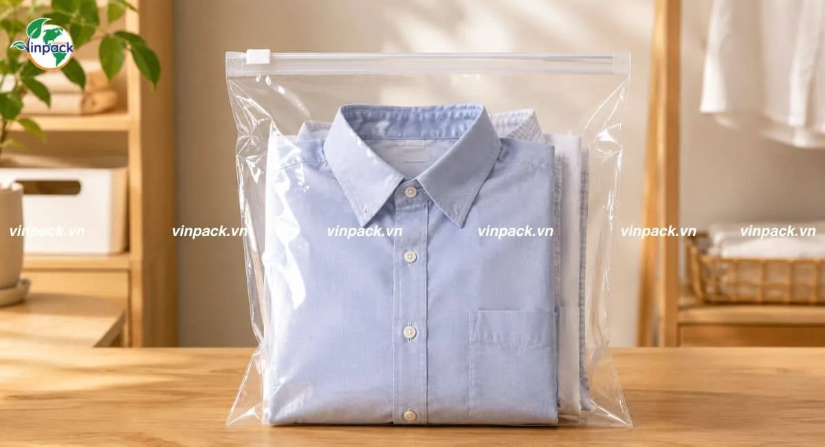 Mẫu túi zipper khóa kéo