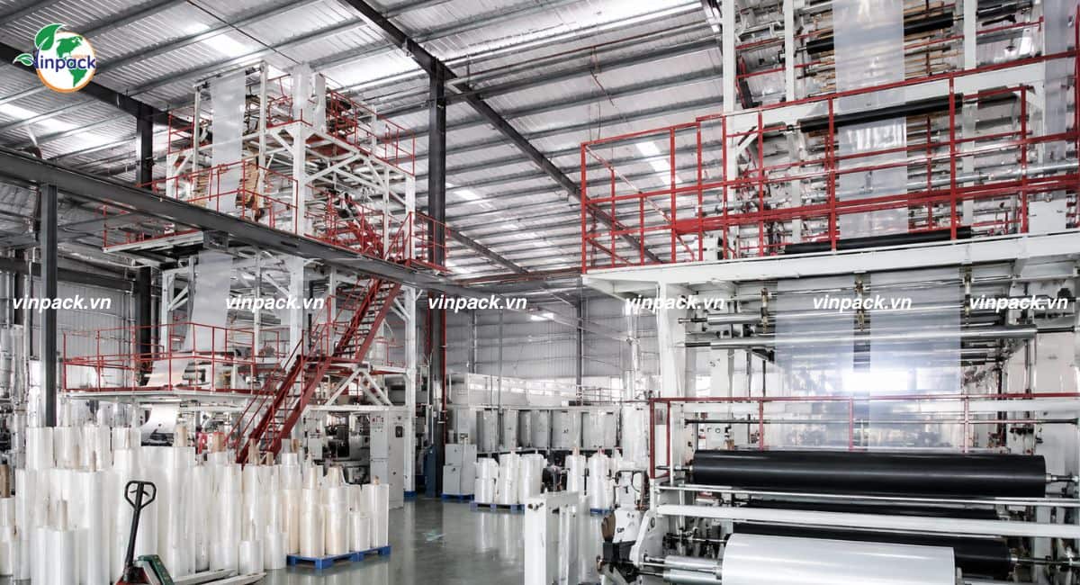 Xưởng sản xuất bao bì của Vinpack