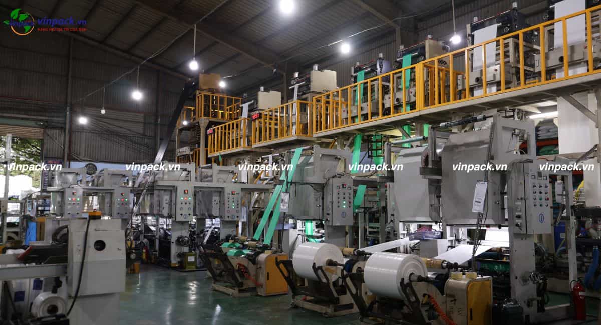 Xưởng sản xuất túi đựng rác công nghiệp số lượng lớn