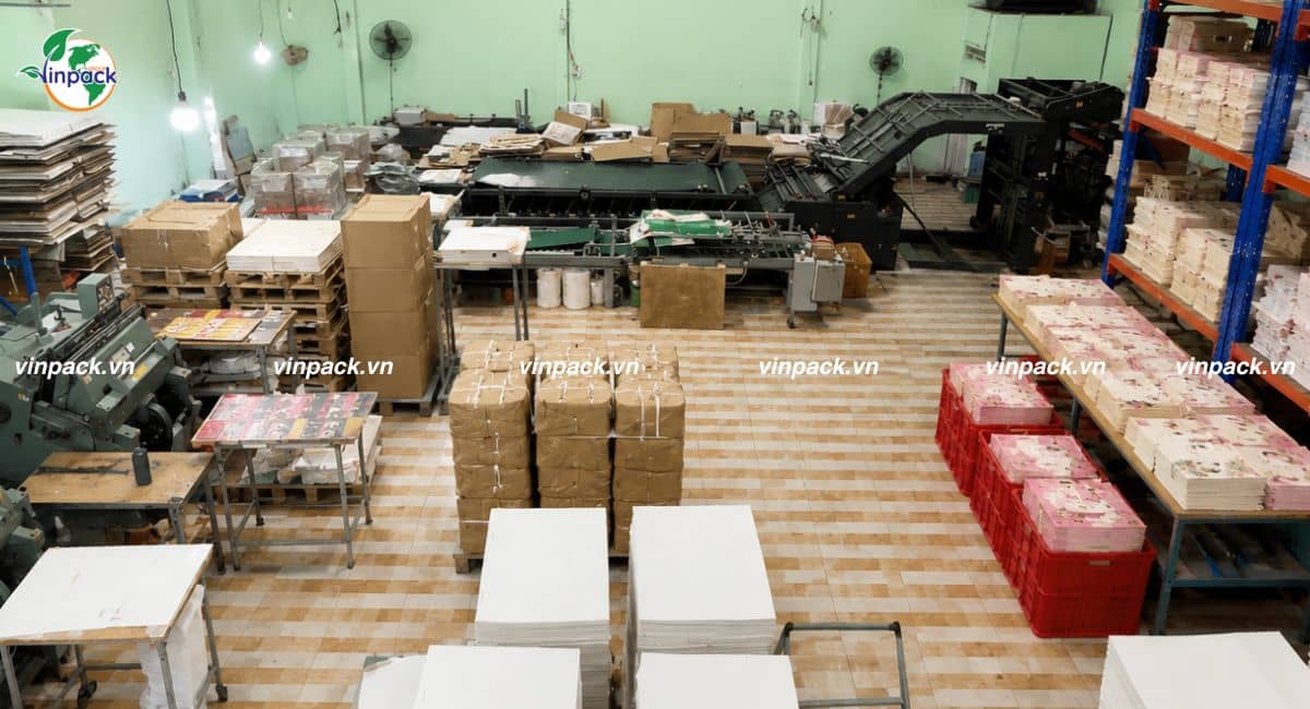 Xưởng Vinpack đang chuẩn bị cho lô hàng ngày 20/10