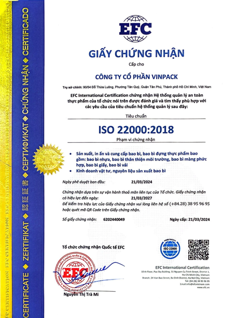 ISO 22000:2018