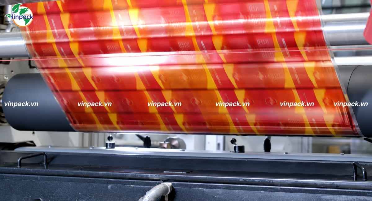 In trục đồng bao bì bánh kẹo lên đến 10 màu