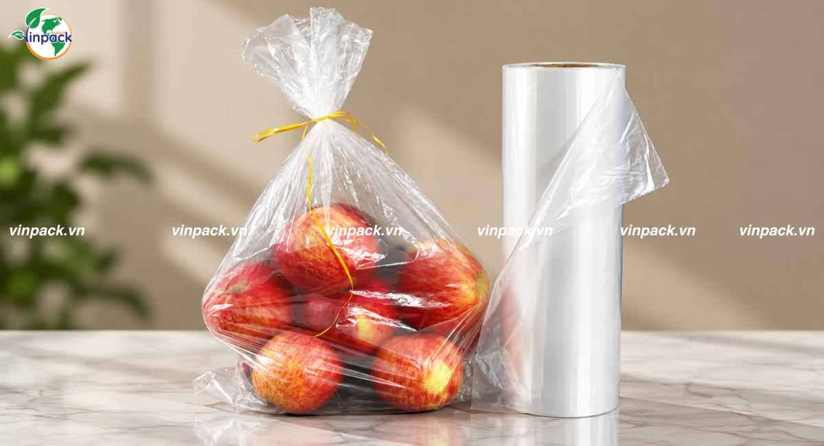 Túi cuộn thực phẩm PE trong