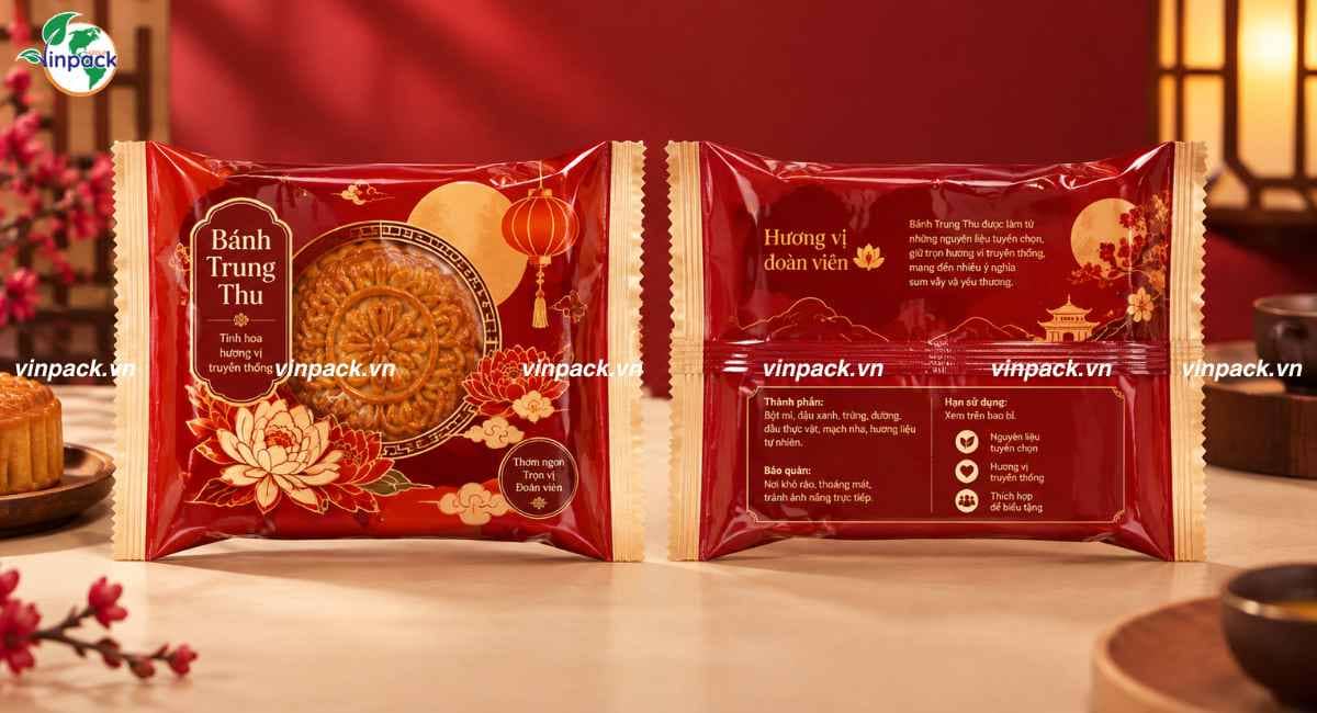 Mẫu bao bì bánh trung thu thiết kế ấn tượng, sang trọng cho mùa trung thu