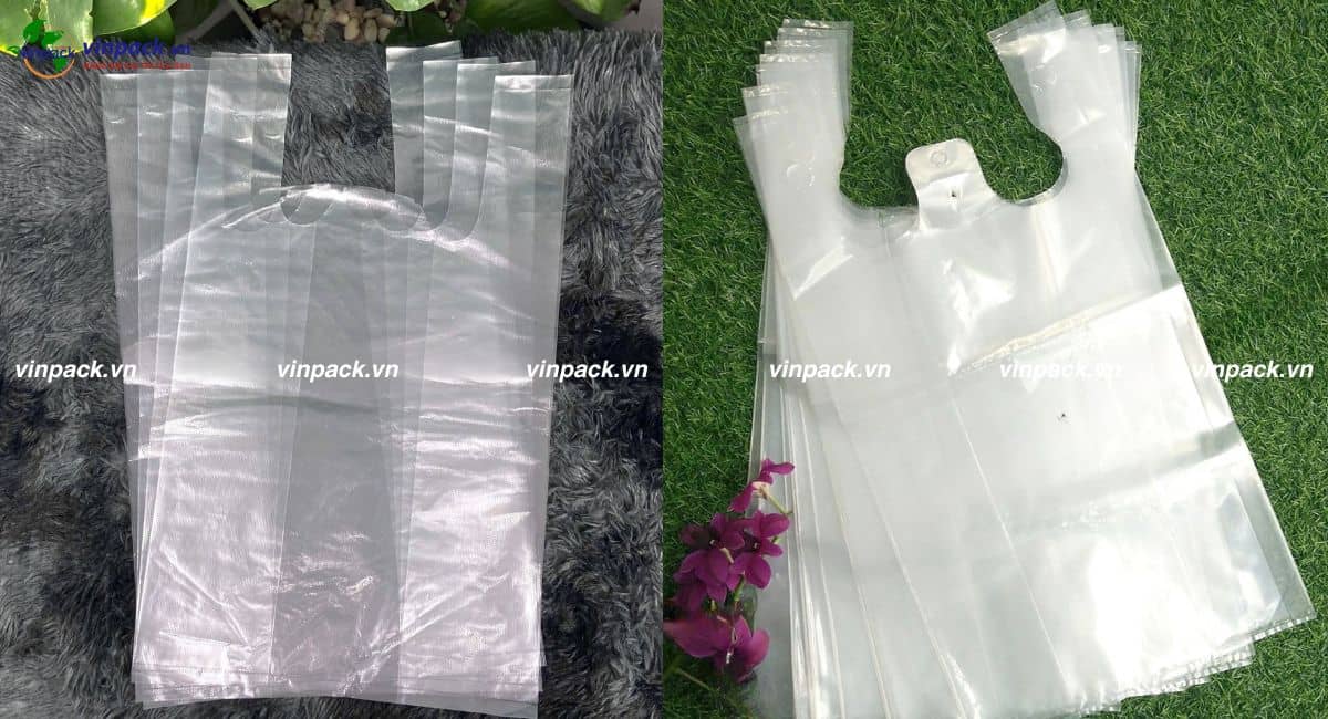 Mẫu túi xốp hàng chợ chất liệu HD
