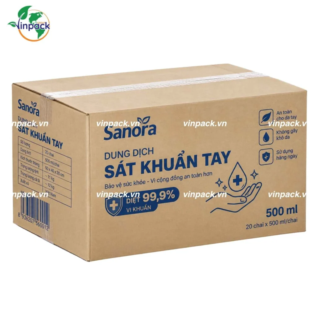 Thùng carton Đựng Dược Phẩm Y Tế
