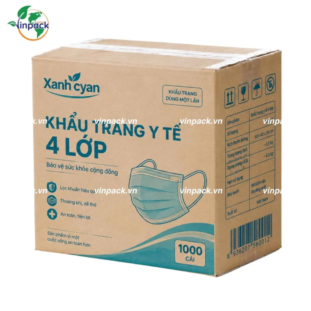 Thùng carton Đựng Dược Phẩm Y Tế