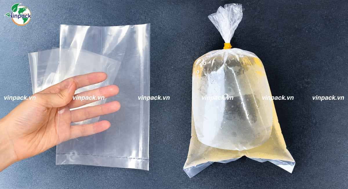 Túi miệng bằng kích thước nhỏ đựng nước lèo