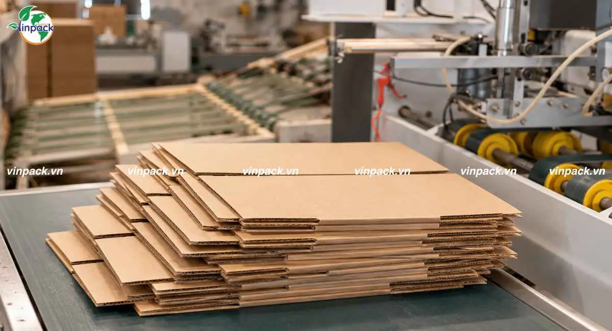 Xưởng sản xuất thùng carton đựng đồ dễ vỡ