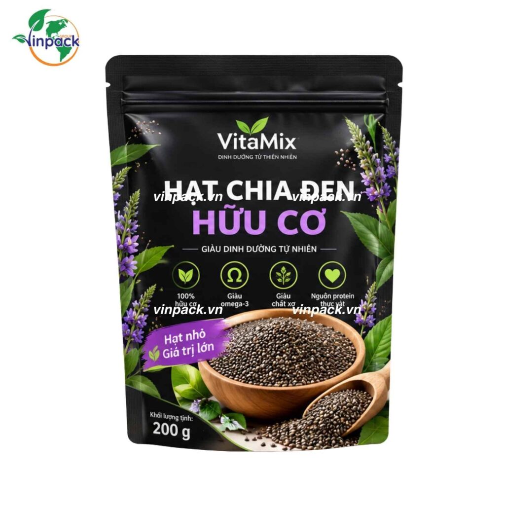 Bao Bì Hạt Chia