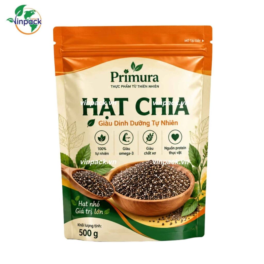 Bao Bì Hạt Chia