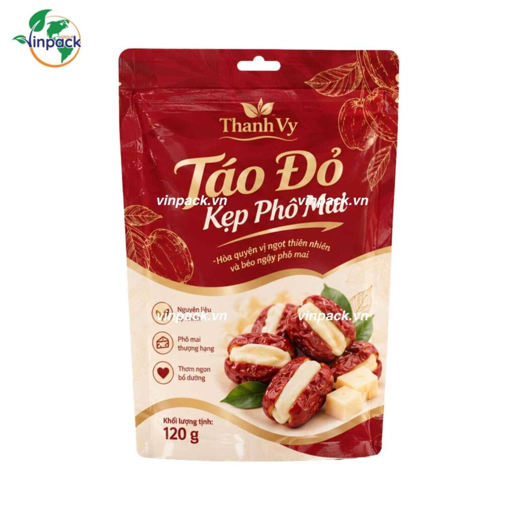 Bao Bì Táo Đỏ Sấy
