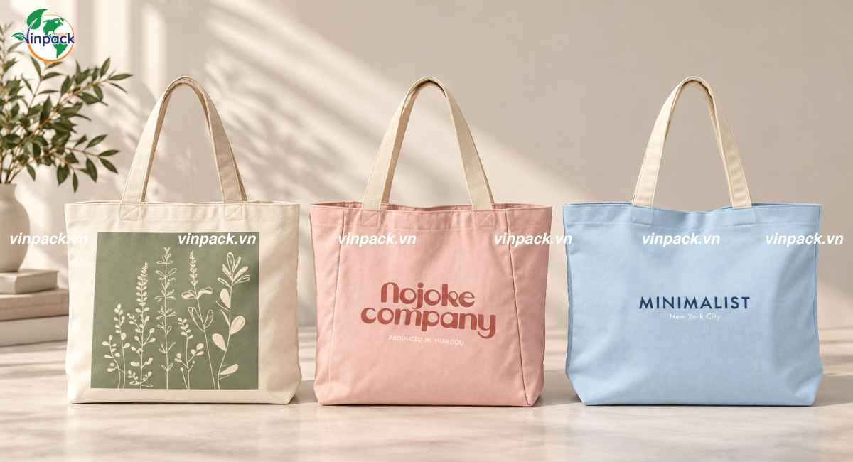 Dịch vụ in túi vải canvas Hàn Quốc