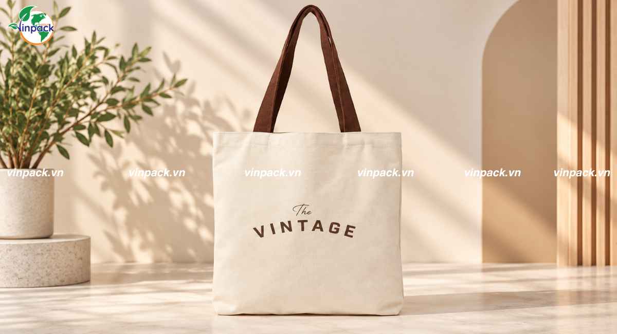 Mẫu túi canvas vintage đẹp