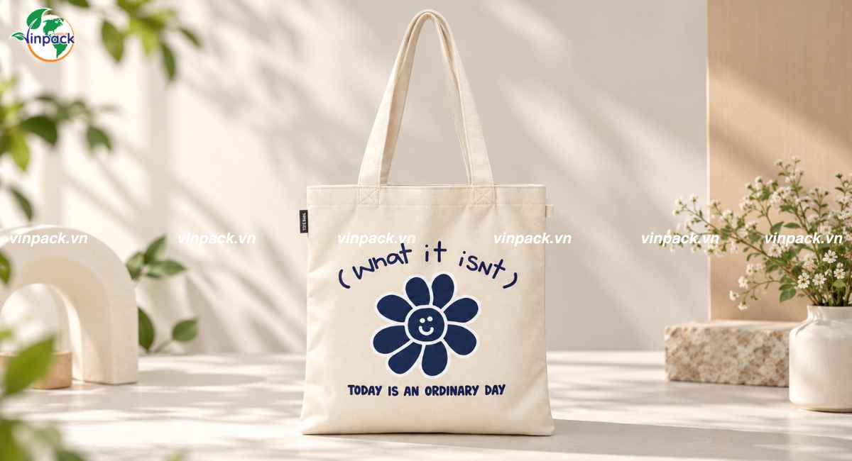 Mẫu túi tote canvas đẹp