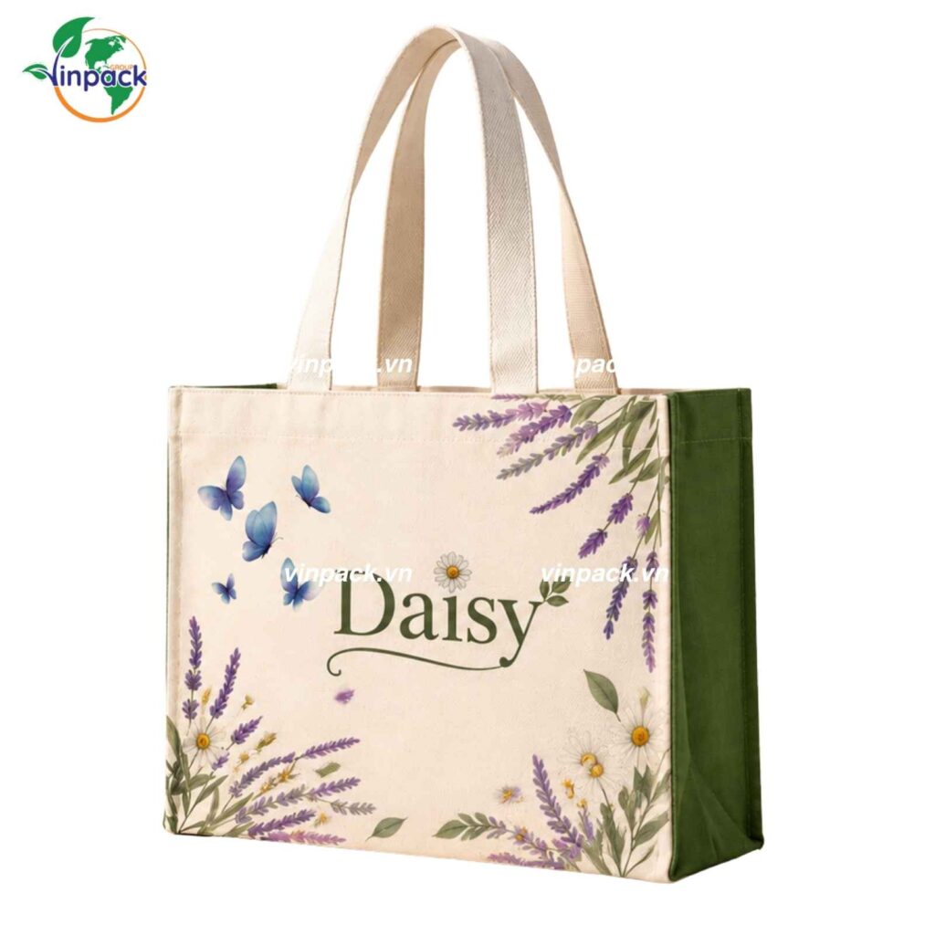 Túi Canvas Dạng Hộp