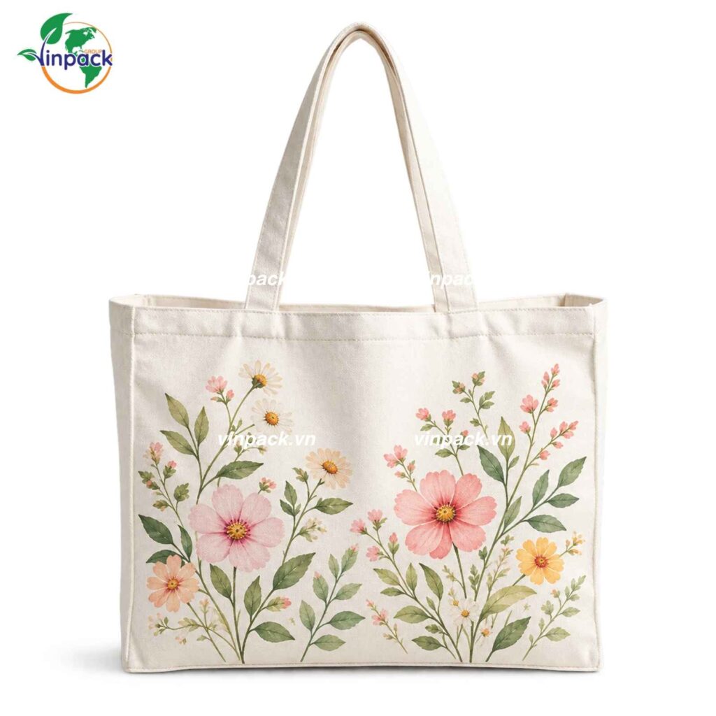 Túi Canvas Dạng Hộp