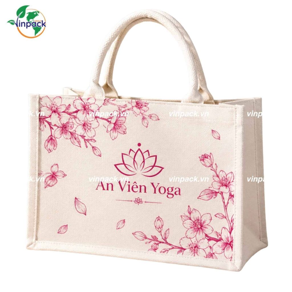 Túi Vải Đay Linen Yoga