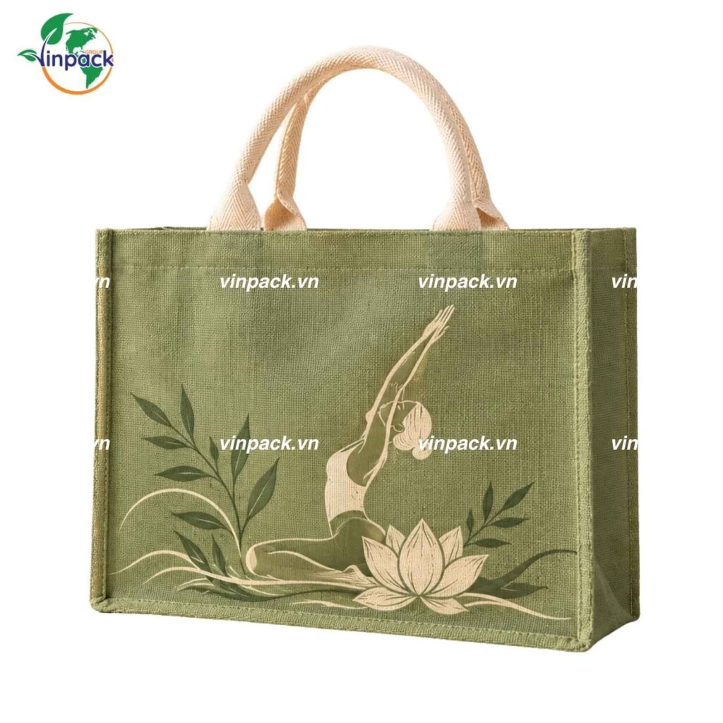 Túi Vải Đay Linen Yoga