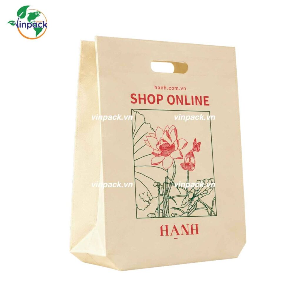 Túi Vải Không Dệt Đục Lỗ Hột Xoài