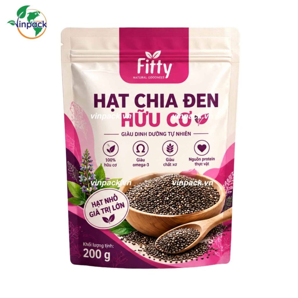 Bao Bì Hạt Chia